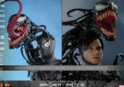 Spider-Man 3 Figura Movie Masterpiece 1/6 Spider-Man (Black Suit) 30 cm