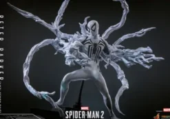Spider-Man 2 Figura Video Game Masterpiece 1/6 Peter Parker (Anti-Venom Suit)