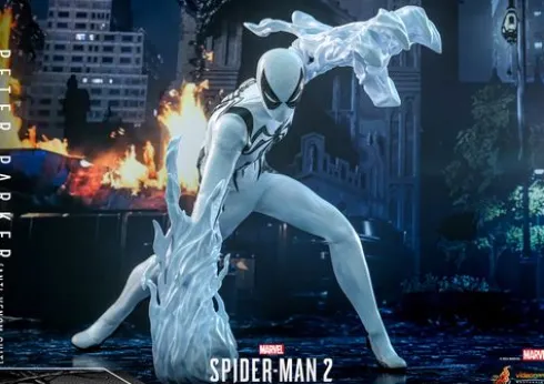 Spider-Man 2 Figura Video Game Masterpiece 1/6 Peter Parker (Anti-Venom Suit)
