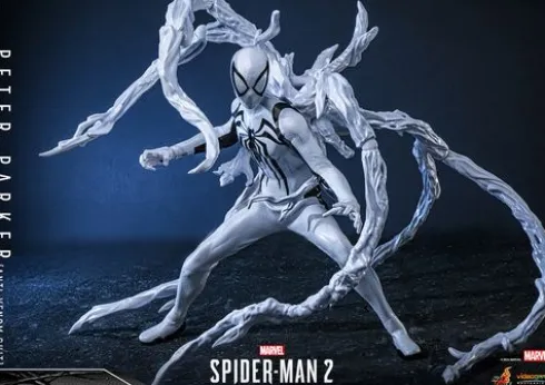 Spider-Man 2 Figura Video Game Masterpiece 1/6 Peter Parker (Anti-Venom Suit)