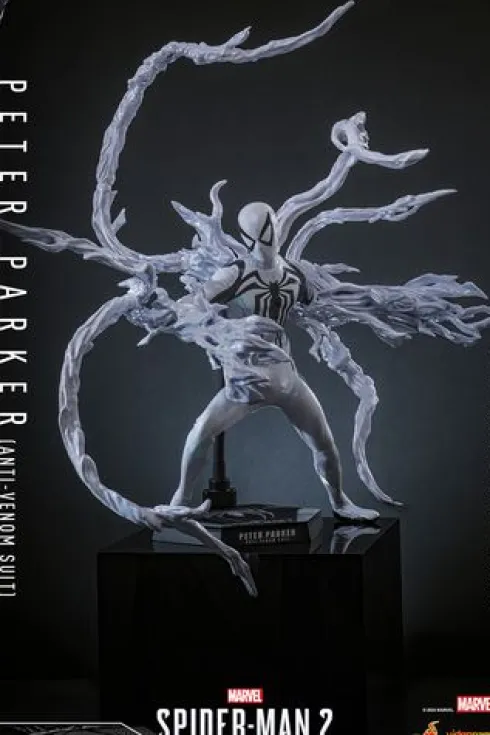 Spider-Man 2 Figura Video Game Masterpiece 1/6 Peter Parker (Anti-Venom Suit)