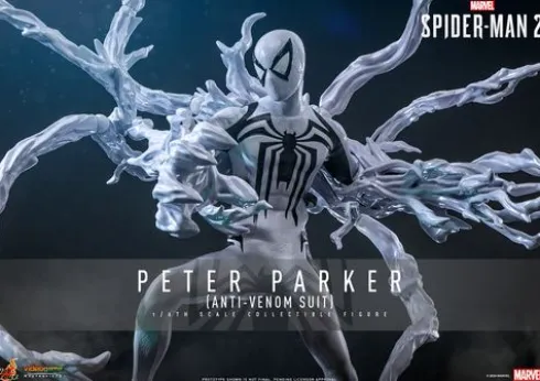 Spider-Man 2 Figura Video Game Masterpiece 1/6 Peter Parker (Anti-Venom Suit)