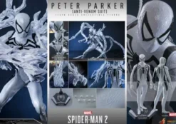 Spider-Man 2 Figura Video Game Masterpiece 1/6 Peter Parker (Anti-Venom Suit)