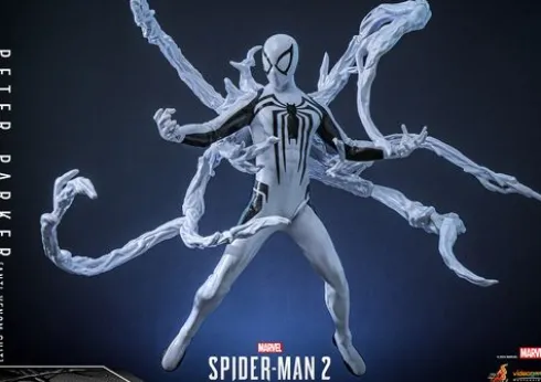 Spider-Man 2 Figura Video Game Masterpiece 1/6 Peter Parker (Anti-Venom Suit)
