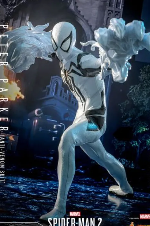 Spider-Man 2 Figura Video Game Masterpiece 1/6 Peter Parker (Anti-Venom Suit)