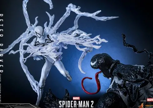 Spider-Man 2 Figura Video Game Masterpiece 1/6 Peter Parker (Anti-Venom Suit)