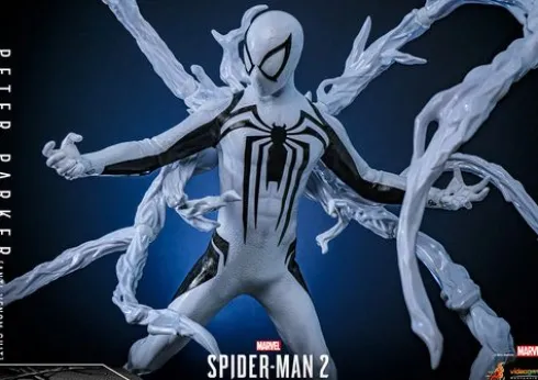 Spider-Man 2 Figura Video Game Masterpiece 1/6 Peter Parker (Anti-Venom Suit)