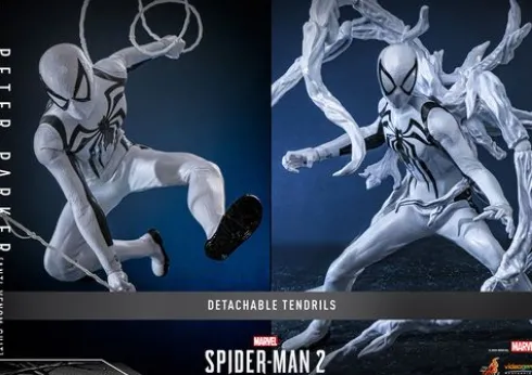 Spider-Man 2 Figura Video Game Masterpiece 1/6 Peter Parker (Anti-Venom Suit)