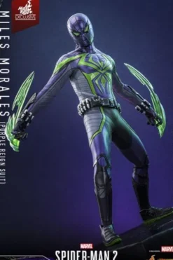 Spider-Man 2 Figura Video Game Masterpiece 1/6 Miles Morales (Purple Reign Suit) Exclusive