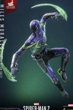 Spider-Man 2 Figura Video Game Masterpiece 1/6 Miles Morales (Purple Reign Suit) Exclusive