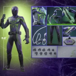 Spider-Man 2 Figura Video Game Masterpiece 1/6 Miles Morales (Purple Reign Suit) Exclusive