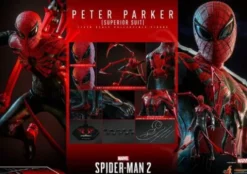 Spider-Man 2 Figura Video Game Masterpiece 1/6 Peter Parker (Superior Suit) 30 cm