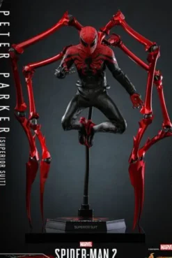 Spider-Man 2 Figura Video Game Masterpiece 1/6 Peter Parker (Superior Suit) 30 cm