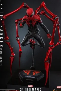 Spider-Man 2 Figura Video Game Masterpiece 1/6 Peter Parker (Superior Suit) 30 cm