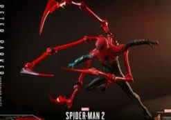 Spider-Man 2 Figura Video Game Masterpiece 1/6 Peter Parker (Superior Suit) 30 cm