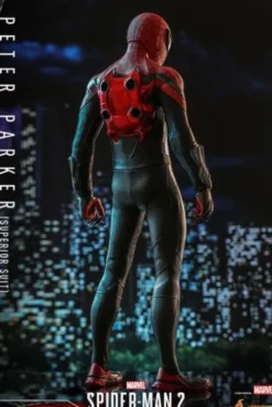 Spider-Man 2 Figura Video Game Masterpiece 1/6 Peter Parker (Superior Suit) 30 cm