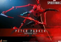 Spider-Man 2 Figura Video Game Masterpiece 1/6 Peter Parker (Superior Suit) 30 cm