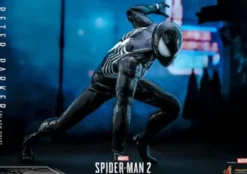 Spider-Man 2 Figura Video Game Masterpiece 1/6 Peter Parker (Black Suit) 30 cm