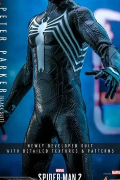 Spider-Man 2 Figura Video Game Masterpiece 1/6 Peter Parker (Black Suit) 30 cm