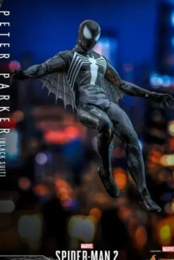 Spider-Man 2 Figura Video Game Masterpiece 1/6 Peter Parker (Black Suit) 30 cm