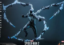 Spider-Man 2 Figura Video Game Masterpiece 1/6 Peter Parker (Black Suit) 30 cm