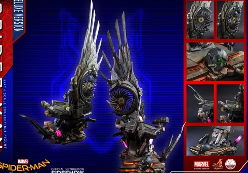Spider-Man: Homecoming Figura Quarter Scale Series 1/4 Spider-Man Deluxe Version Hot Toys 44 cm