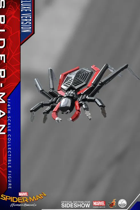 Spider-Man: Homecoming Figura Quarter Scale Series 1/4 Spider-Man Deluxe Version Hot Toys 44 cm