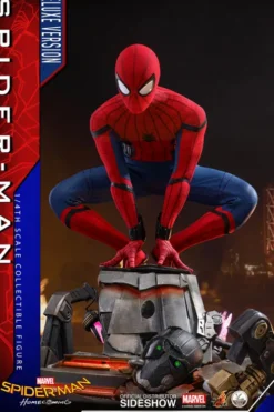 Spider-Man: Homecoming Figura Quarter Scale Series 1/4 Spider-Man Deluxe Version Hot Toys 44 cm