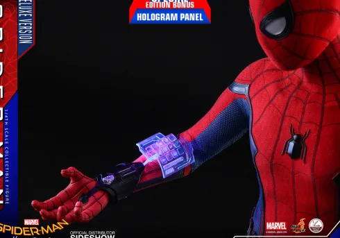 Spider-Man: Homecoming Figura Quarter Scale Series 1/4 Spider-Man Deluxe Version Hot Toys 44 cm