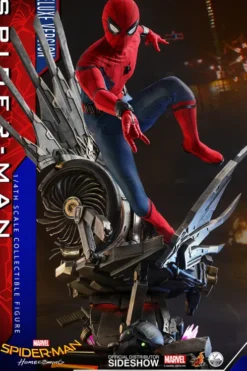 Spider-Man: Homecoming Figura Quarter Scale Series 1/4 Spider-Man Deluxe Version Hot Toys 44 cm