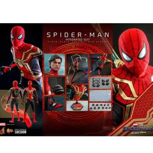 Spider-Man: No Way Home Figura Movie Masterpiece 1/6 Spider-Man (Integrated Suit) 29 cm