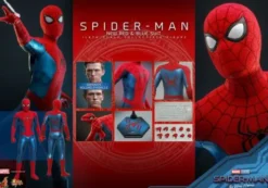 Spider-Man: No Way Home Figura Movie Masterpiece 1/6 Spider-Man (New Red and Blue Suit) 28 cm