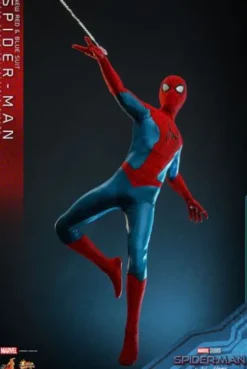 Spider-Man: No Way Home Figura Movie Masterpiece 1/6 Spider-Man (New Red and Blue Suit) 28 cm