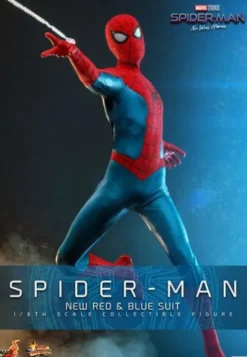 Spider-Man: No Way Home Figura Movie Masterpiece 1/6 Spider-Man (New Red and Blue Suit) 28 cm