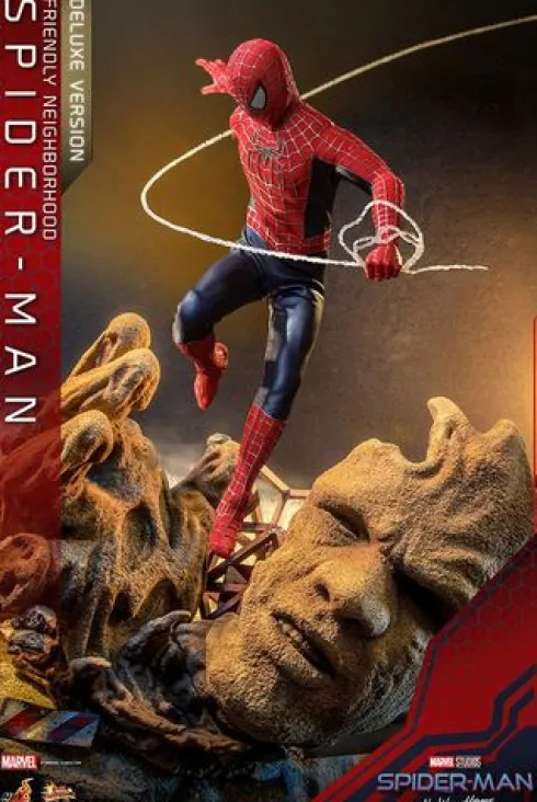 Spider-Man: No Way Home Figura Movie Masterpiece 1/6 Friendly Neighborhood Spider-Man (Deluxe Version) 30 cm