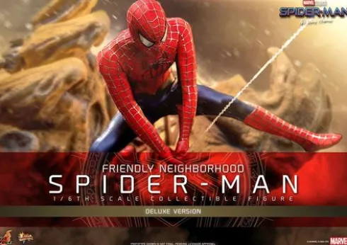 Spider-Man: No Way Home Figura Movie Masterpiece 1/6 Friendly Neighborhood Spider-Man (Deluxe Version) 30 cm