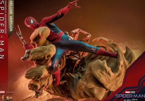Spider-Man: No Way Home Figura Movie Masterpiece 1/6 Friendly Neighborhood Spider-Man (Deluxe Version) 30 cm