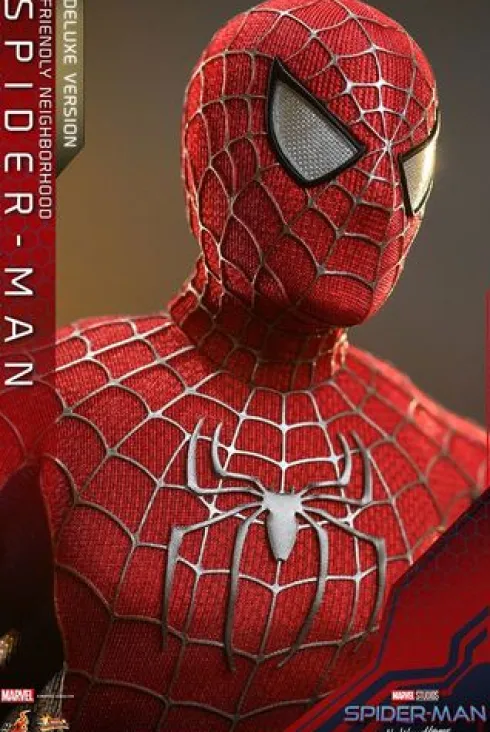 Spider-Man: No Way Home Figura Movie Masterpiece 1/6 Friendly Neighborhood Spider-Man (Deluxe Version) 30 cm