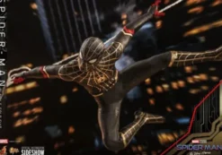Spider-Man: Sin camino a casa Figura Movie Masterpiece 1/6 Spider-Man (Black & Gold Suit) 30 cm