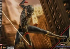 Spider-Man: Sin camino a casa Figura Movie Masterpiece 1/6 Spider-Man (Black & Gold Suit) 30 cm