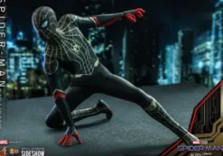 Spider-Man: Sin camino a casa Figura Movie Masterpiece 1/6 Spider-Man (Black & Gold Suit) 30 cm