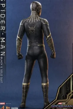 Spider-Man: Sin camino a casa Figura Movie Masterpiece 1/6 Spider-Man (Black & Gold Suit) 30 cm