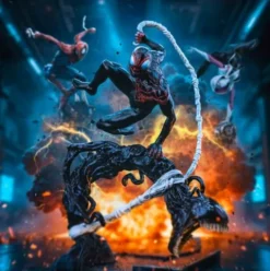 Spider-Man vs. Villains Estatua 1/10 Diorama BDS Art Scale Miles Morales 32 cm