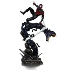 Spider-Man vs. Villains Estatua 1/10 Diorama BDS Art Scale Miles Morales 32 cm