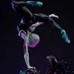 Spider-Man vs Villains Estatua 1/10 Art Scale Ghost Spider Diorama 34 cm