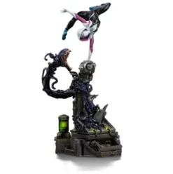 Spider-Man vs Villains Estatua 1/10 Art Scale Ghost Spider Diorama 34 cm