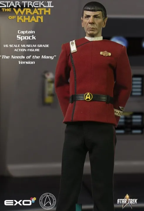 Star Trek: La ira de Khan Figura 1/6 Captain Spock Needs of the Many Version 30 cm