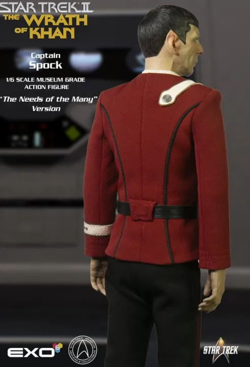 Star Trek: La ira de Khan Figura 1/6 Captain Spock Needs of the Many Version 30 cm
