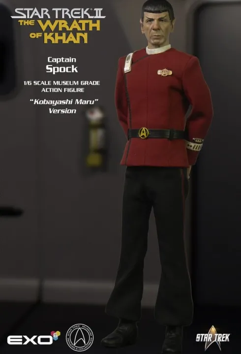 Star Trek: La ira de Khan Figura 1/6 Captain Spock Kobayashi Maru Version 30 cm