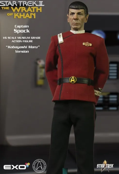 Star Trek: La ira de Khan Figura 1/6 Captain Spock Kobayashi Maru Version 30 cm